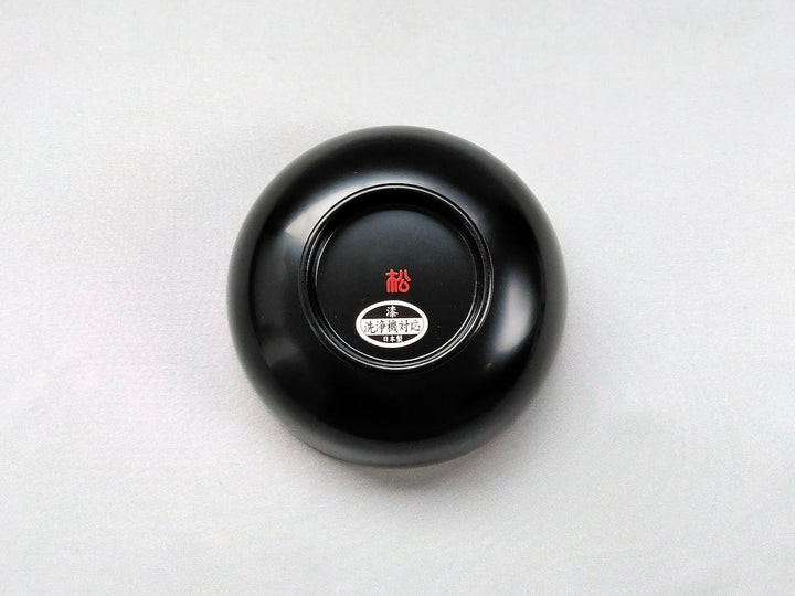 WAshing machine compatible Small nesting Bowl Black - Crafted By Matsuya Lacquerware