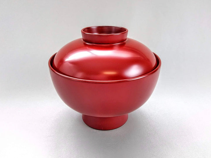 Machine wAshable zoni Bowl vermilion - Crafted By Matsuya Lacquerware