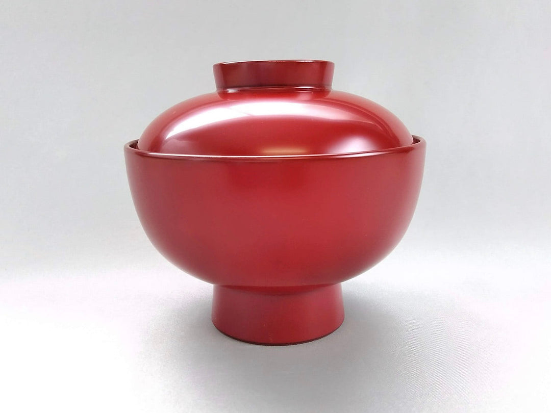Machine wAshable zoni Bowl vermilion - Crafted By Matsuya Lacquerware