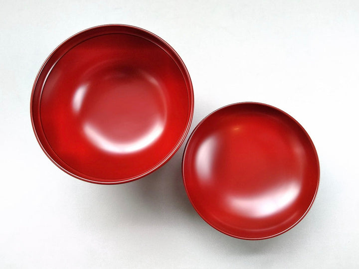 Machine wAshable zoni Bowl vermilion - Crafted By Matsuya Lacquerware