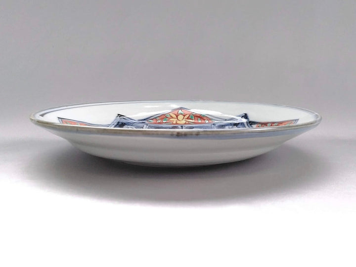 Somenishiki 7-Sun Deep Plate — Hand-Glazed Japanese Porcelain by Renji Nakagaki