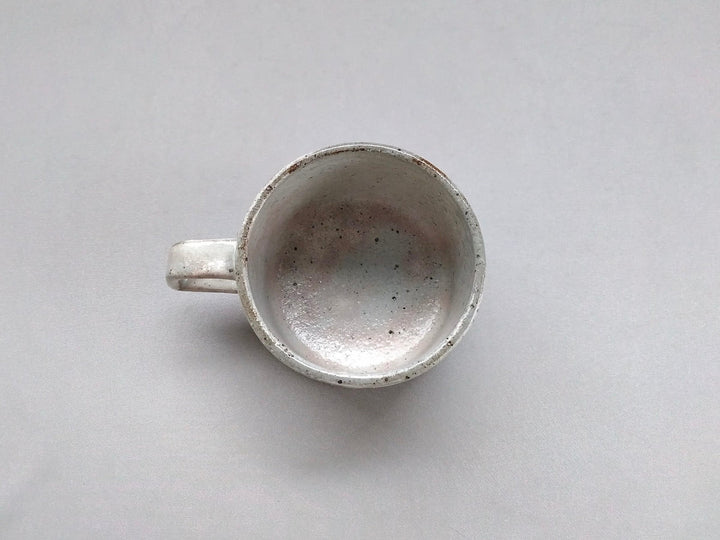 White Slip Wood Square Mug - Crafted By Hyozan Kiln