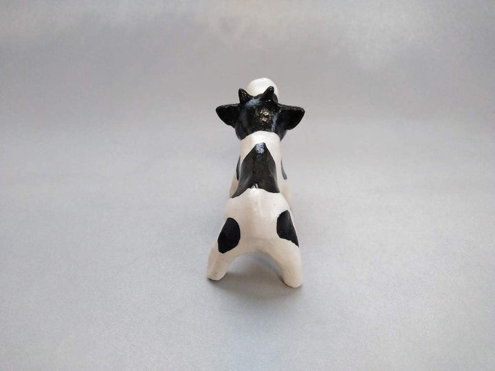Zodiac figurine Ox Holstein - Crafted By Yasumi Pottery