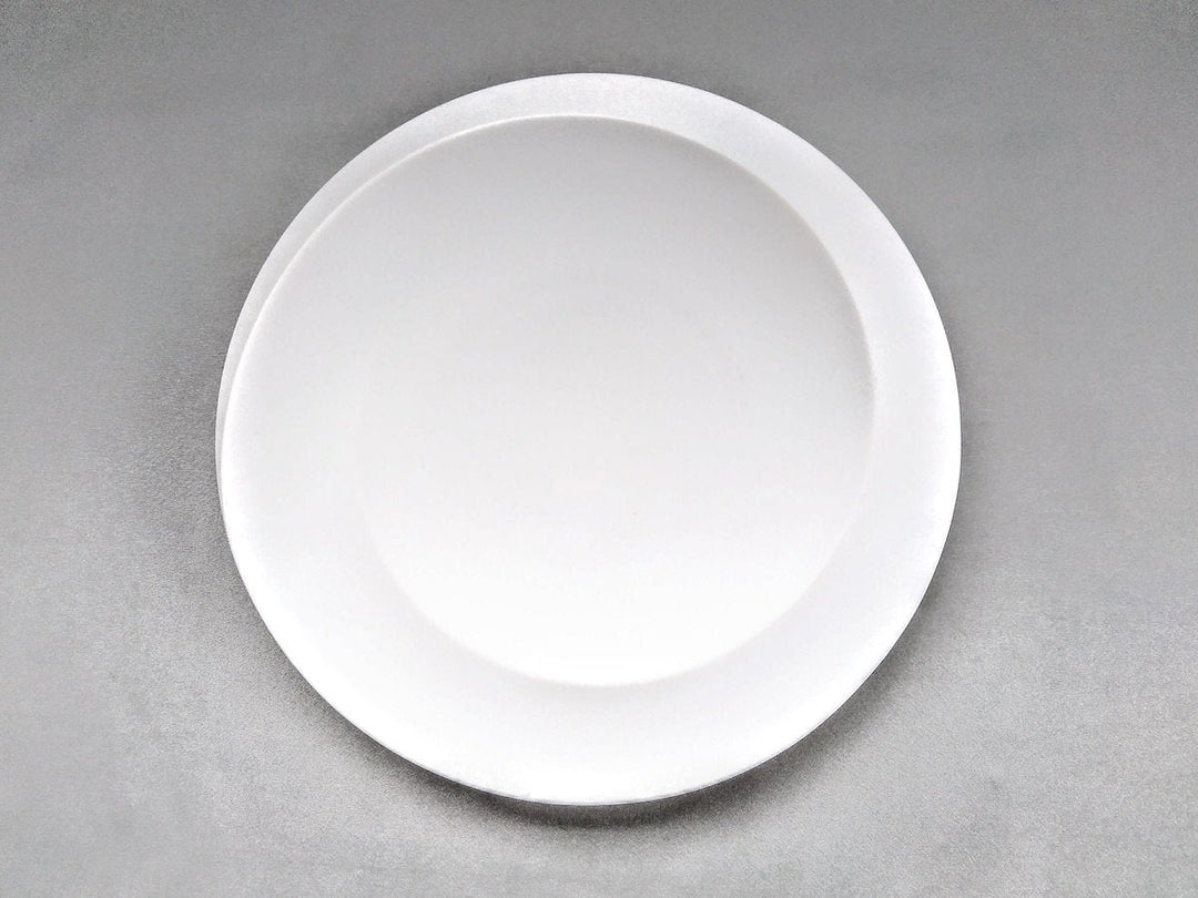 Shell 21cm Round Plate White - Crafted By Yamahira Kiln