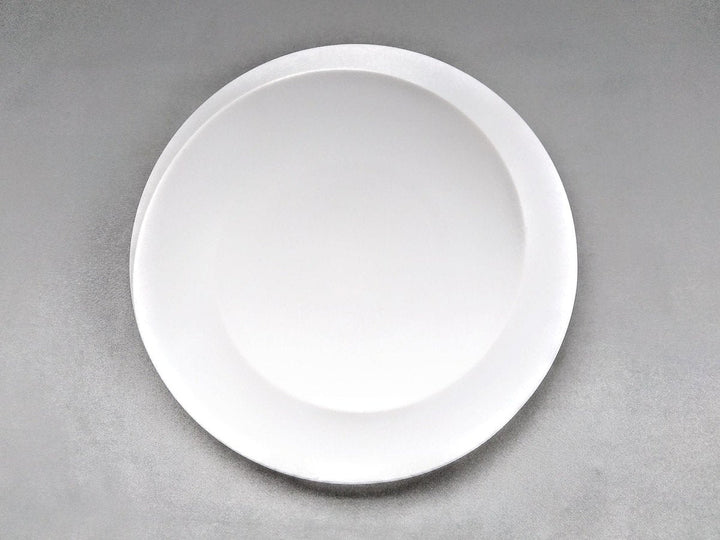 Shell 21cm Round Plate White - Crafted By Yamahira Kiln