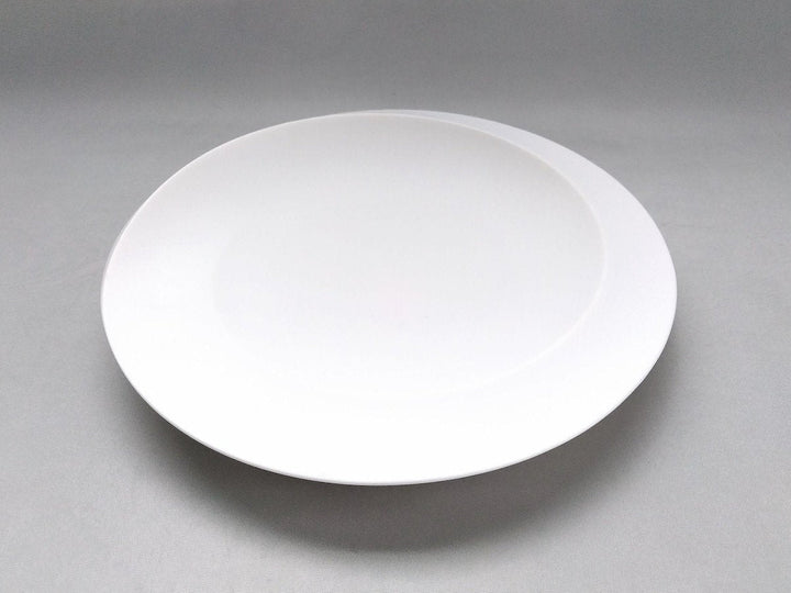 Shell 21cm Round Plate White - Crafted By Yamahira Kiln