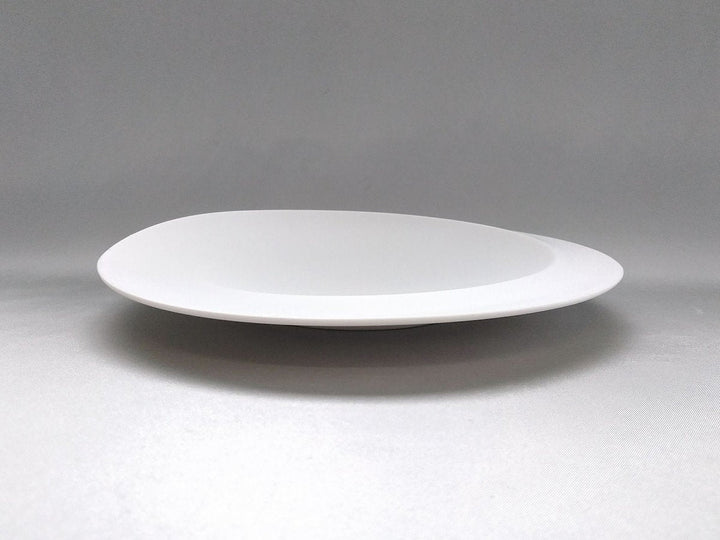 Shell 21cm Round Plate White - Crafted By Yamahira Kiln