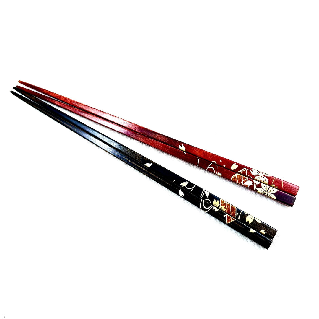 “Cherry Blossoms and Raft — Kōdaiji Maki-e” Companion Chopsticks
