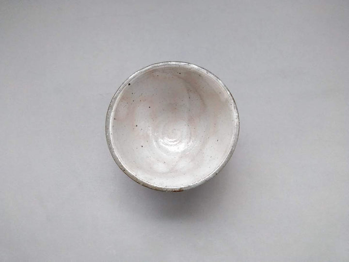 White Slip Fine-Carved Rice Bowl Small - Crafted By Hyozan Kiln