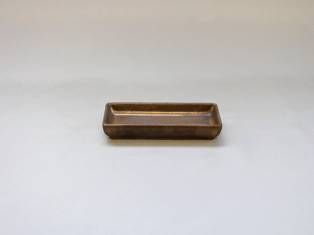 Gold Clay Glazed Square accessory - Crafted By Kikaku Pottery