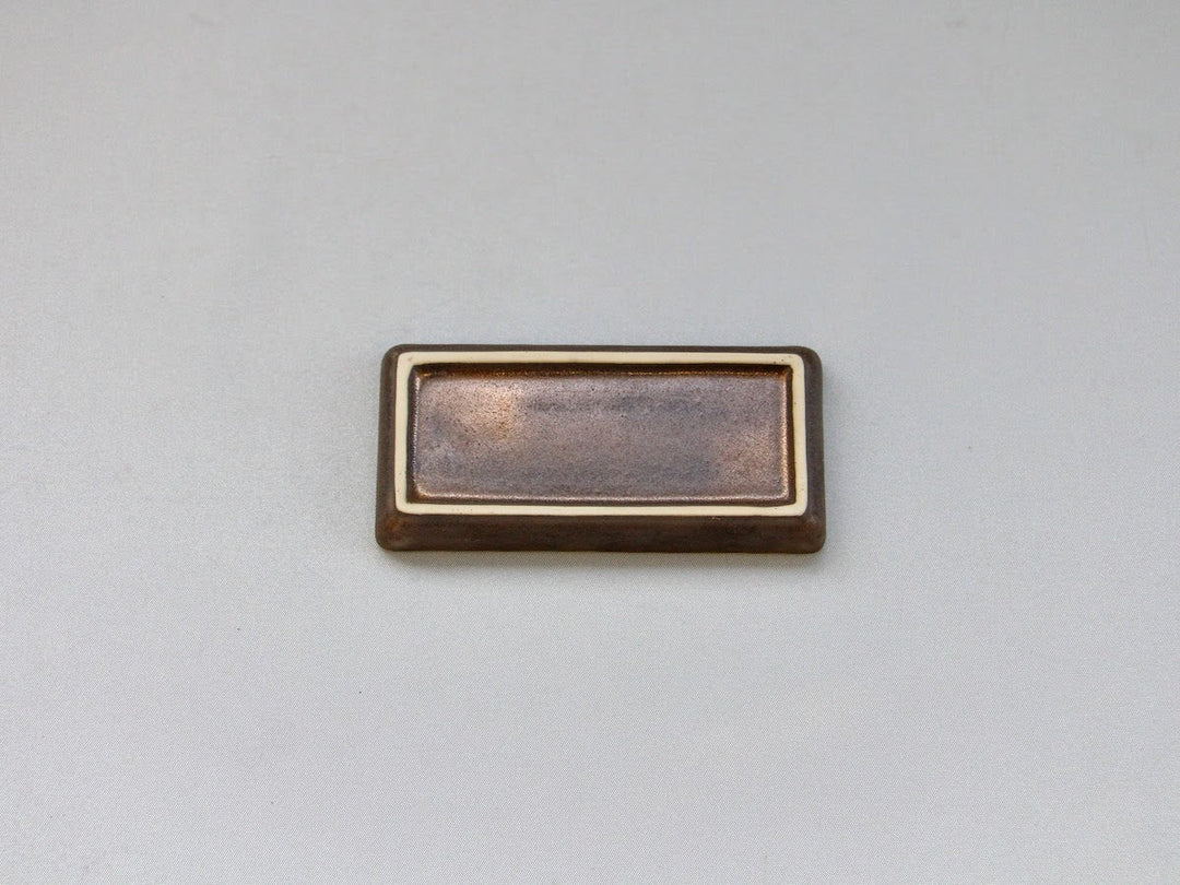 Gold Clay Glazed Square accessory - Crafted By Kikaku Pottery